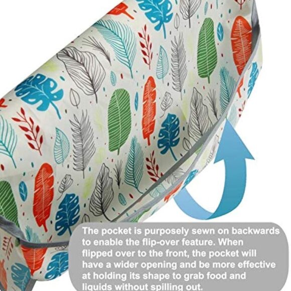 New 6pack Super Light Weight Baby Bib,Waterproof For 5-36 months - Picture 10 of 10